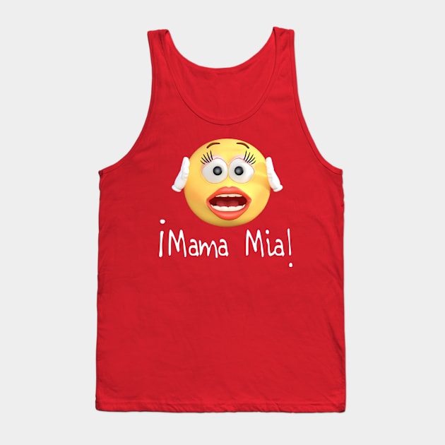 Spanish Teacher Mama Mia Hispanic Latino & Italian Culture & Food 111 Tank Top by hispanicworld